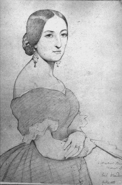 Portrait de Mme Bouchot née Camp de Pedros - Jean Auguste Dominique Ingres